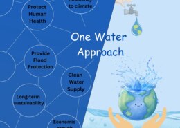 One Water' approach is the key to combat water and urban-ecological challenges. Discuss.