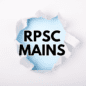 RPSC Mains