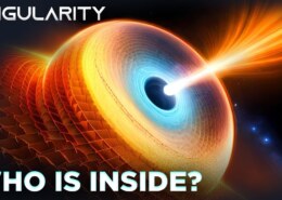 What is the singularity inside a black hole?