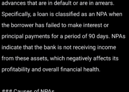 Non-Performing Assets (NPA) : Meaning, Cause & Impact on Banking System