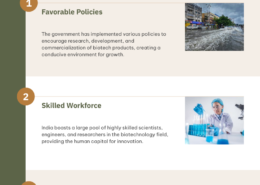 Explain why India is considered a land of opportunities in the field of biotechnology. Also, discuss India's preparedness to become a leading bio-manufacturing hub.